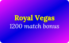 Royal Vegas 1200 Free Bonus